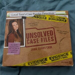 Unsolved Case Files Murder Mystery Game